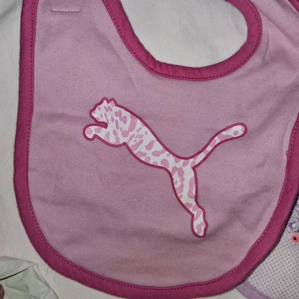 Baby Bibs Lot of 4‎ Carters Auntie Wildly Cute Zebra Cheetah